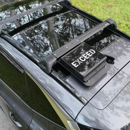 Starlink Mini Vehicle Mount + Partially Fixed Roof Rack Mounting Bracket