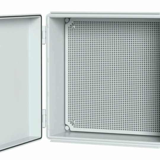 Weatherproof ABS Plastic Outdoor Electrical Junction Box - 13.2"x13.2"x5.2"