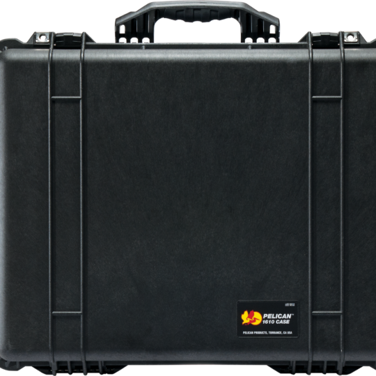Pelican 1610 Protector Case Black No Foam